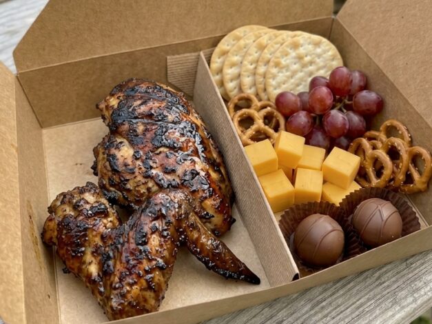 Jerk Chicken Charcuterie Grazing Box $2500 JMD