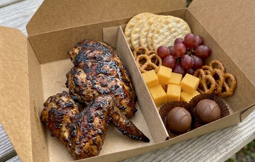 Jerk Chicken Charcuterie Grazing Box $2500 JMD