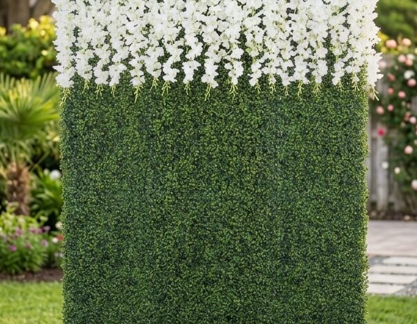 greenery backdrop